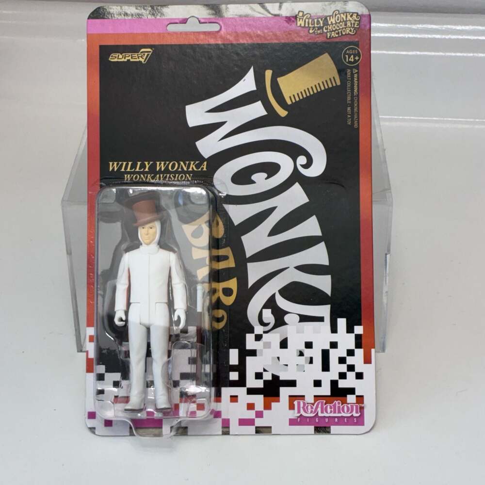 Super7 ReAction Willy Wonka & The Chocolate Factory Wonkavision Action Figure